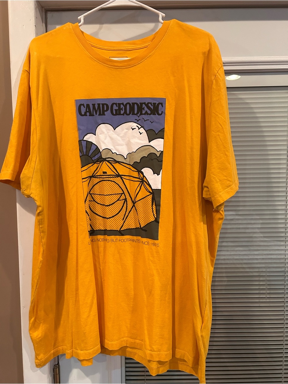 The North Face Men’s Yellow Graphic Short Sleeve Tee